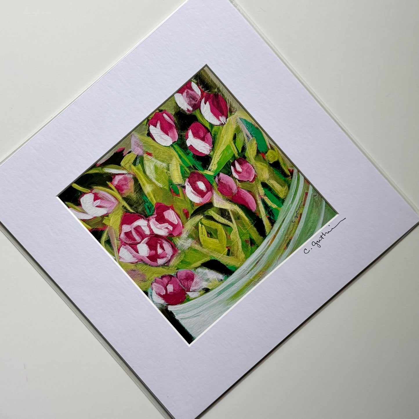 Tulips at Temecula Print || 8 x 8