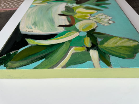 Temecula Market Basket Floral || 16 x 20