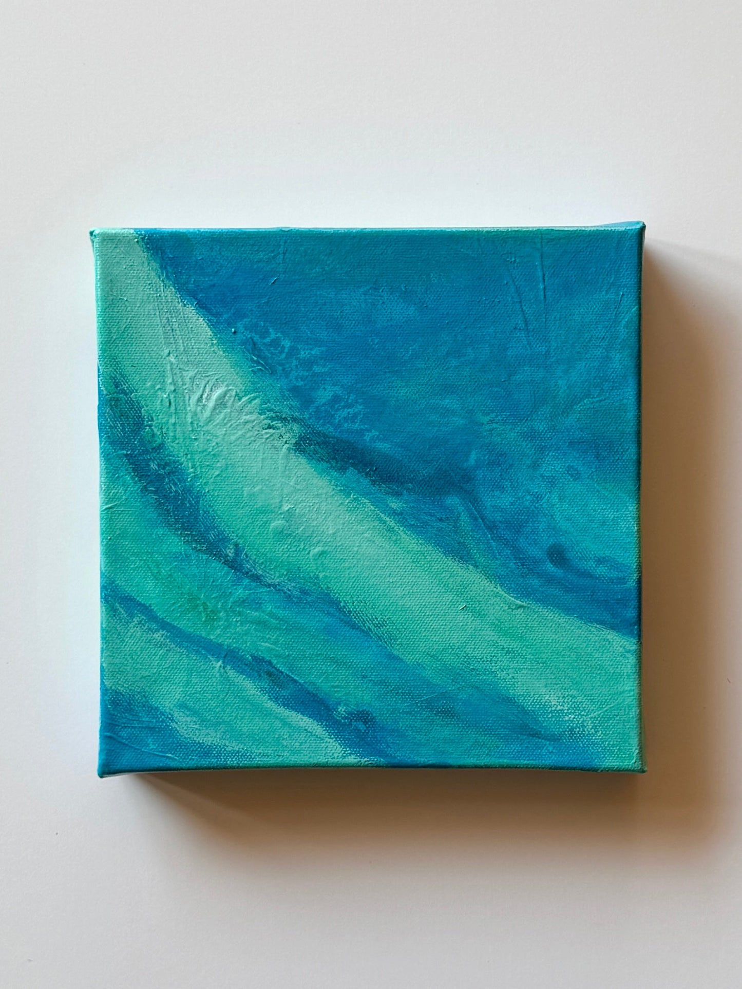 Ocean Aerial 4 || 8 x 8 Abstract
