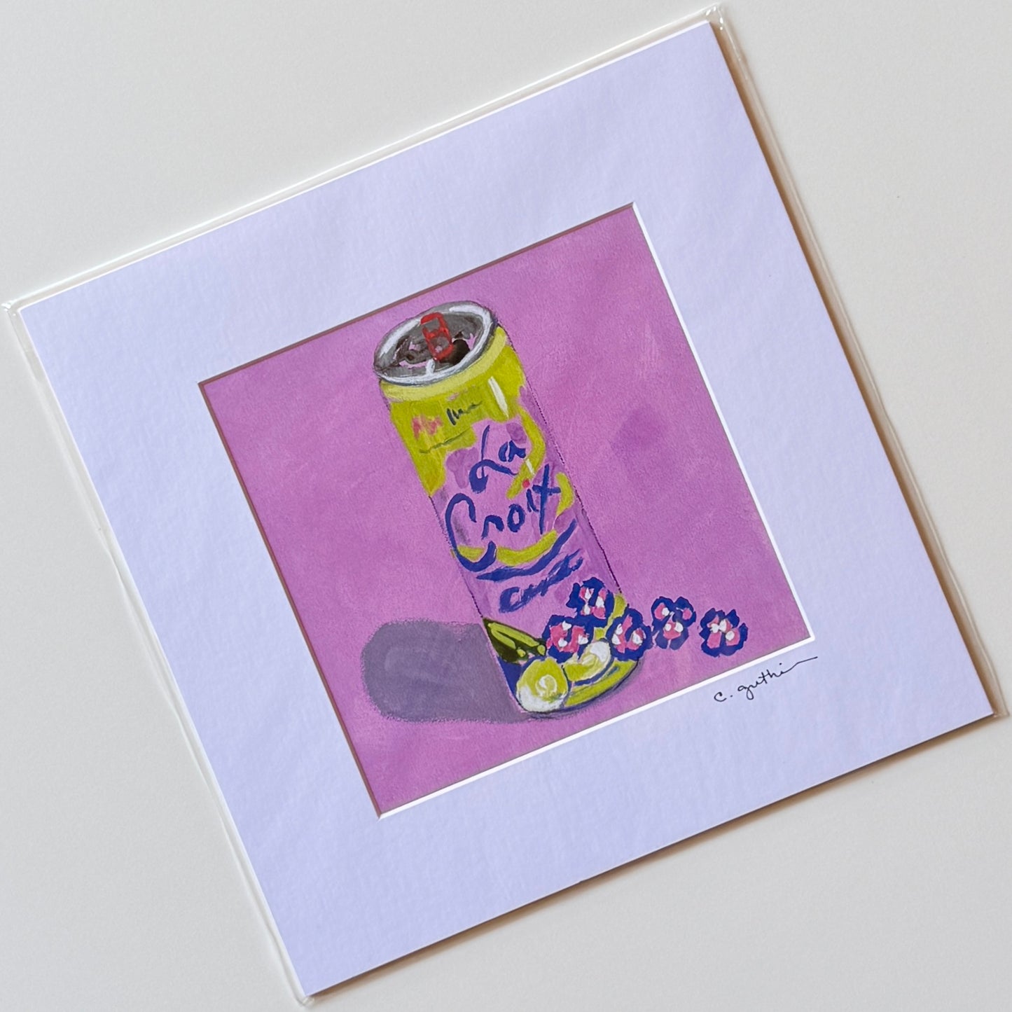 Texas Highway 69 Print || 8 x 8