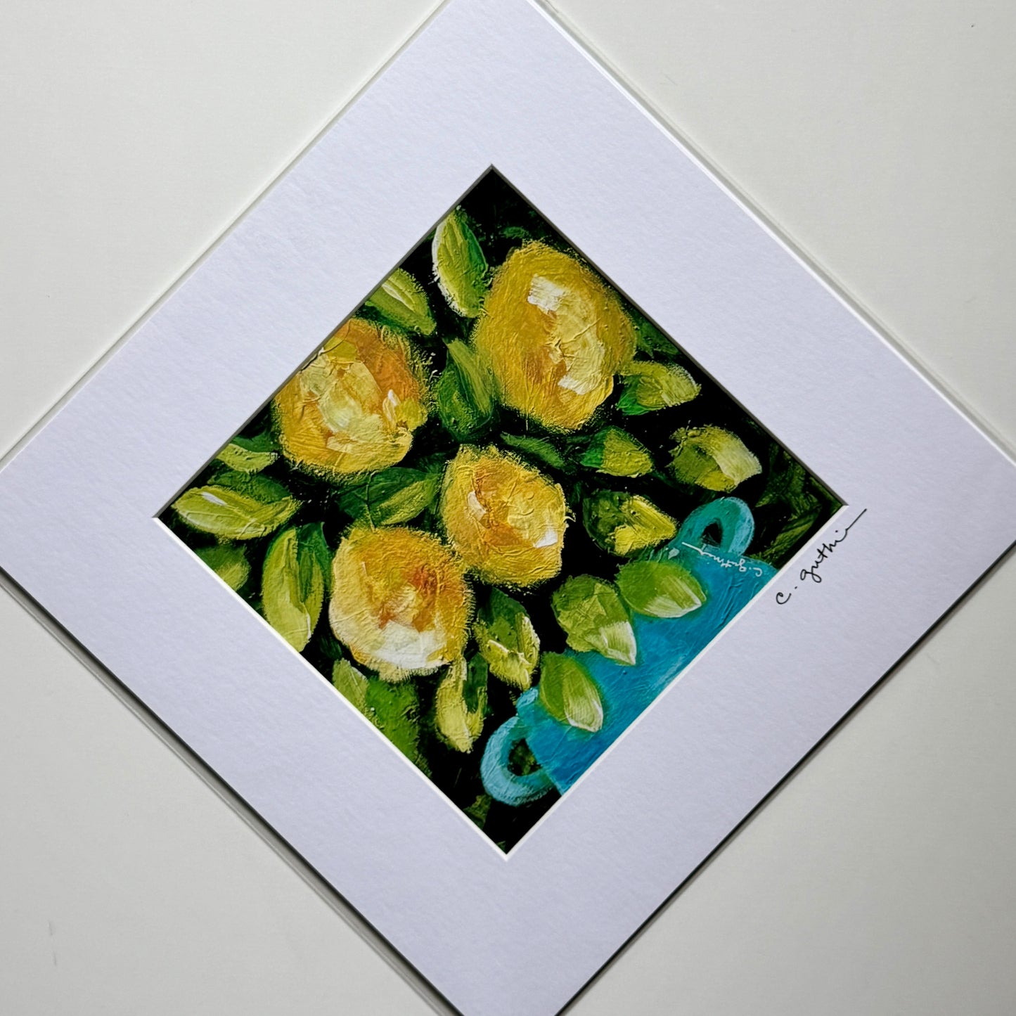 Limoncello Print || 8 x 8