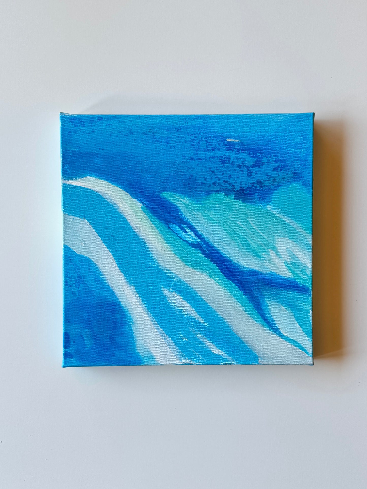 Ocean Aerial 2 || 12 x 12 Abstract