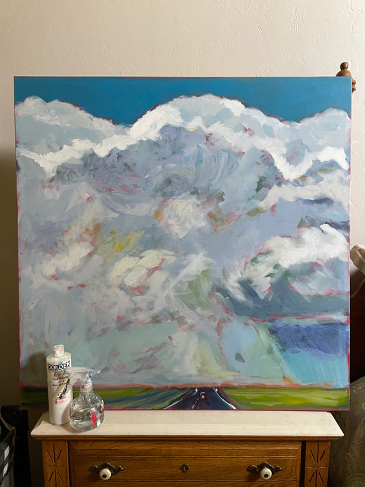 Through the Storm || 36 x 36