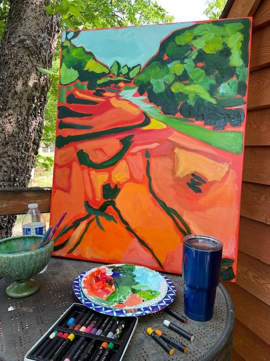 Spring Creek || 24 x 30