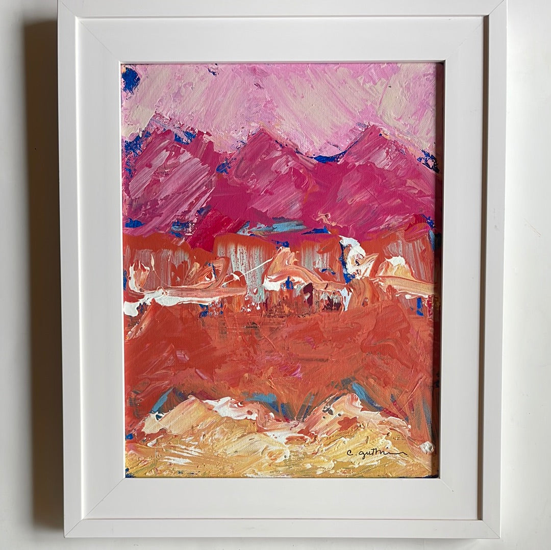 Honolulu Hangs || 11 x 14 Abstract