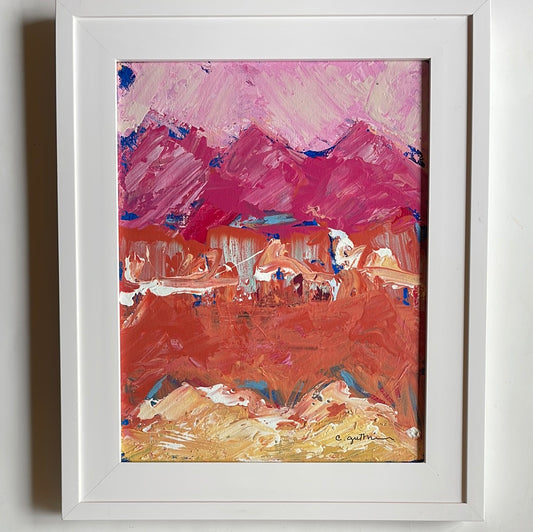 Honolulu Hangs || 11 x 14 Abstract