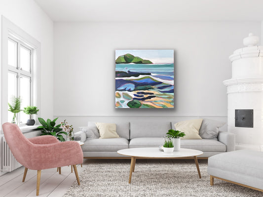 Chasing Summer || 36 x 36