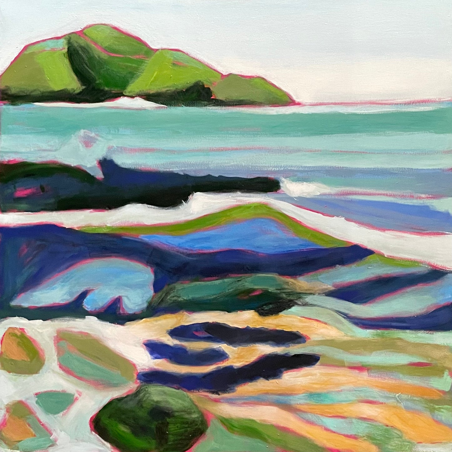 Chasing Summer || 36 x 36