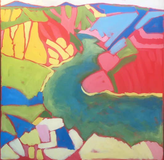 Along the Green River || 36 x 36