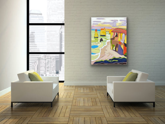 Golden Ocean || 36 x 48
