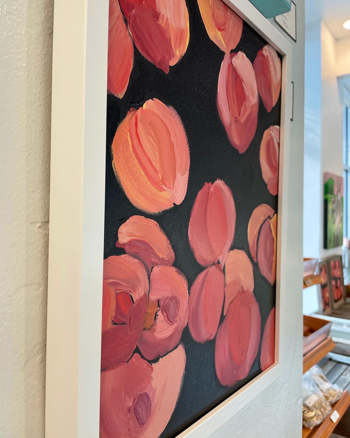 Peachy Pink One || 12 x 16