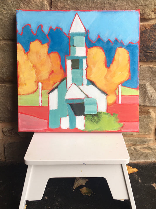 Pagosa Springs on a Sunday || 16 x 16