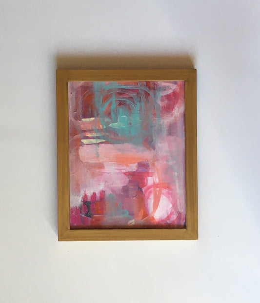 After Party Pink Abstract || 8 x 10