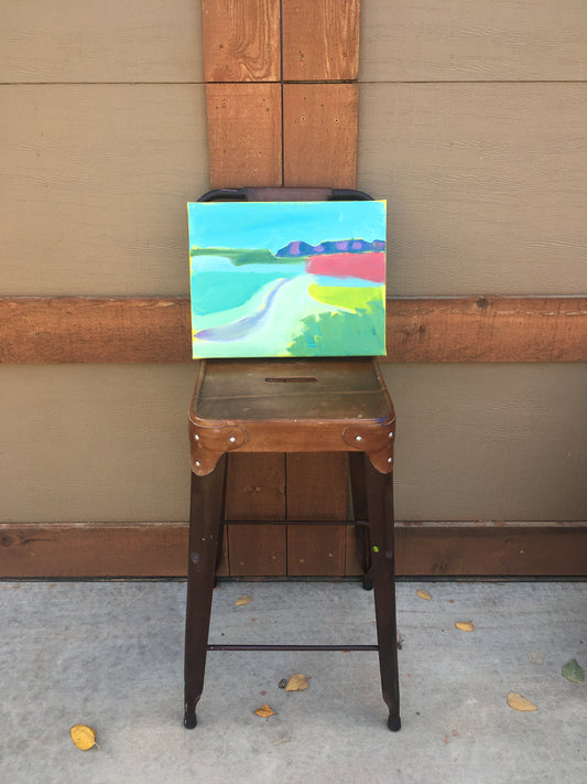 Lake in Lilac || 11 x 14