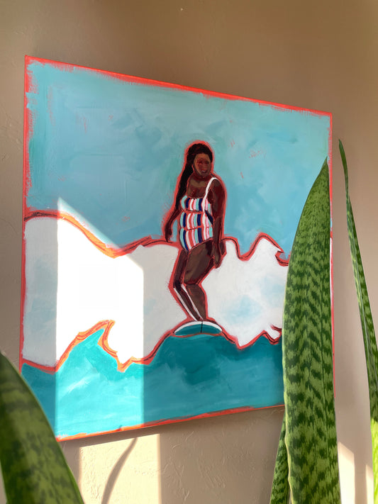 God Holds the Seas || 20 x 20