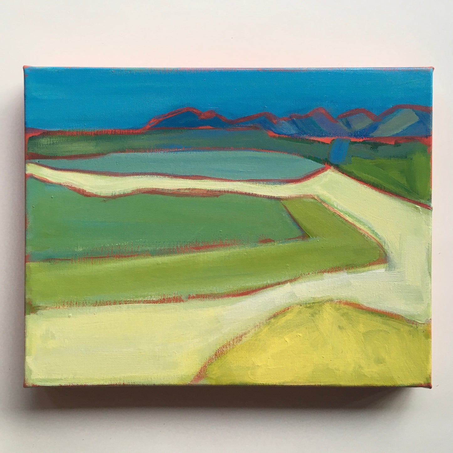 Serene in Green || 11 x 14