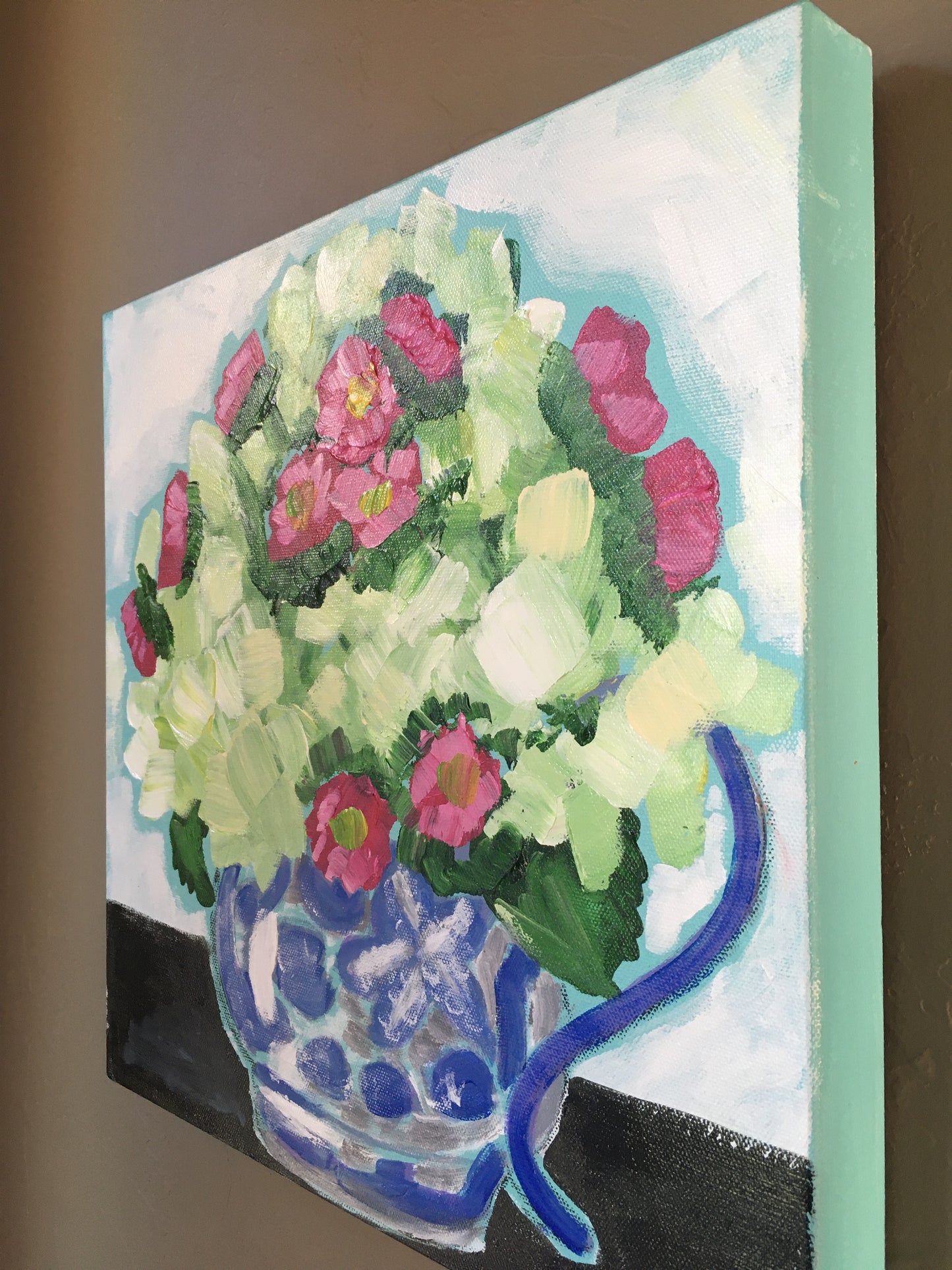 Reserved for Terri || 14 x 14 French Floral