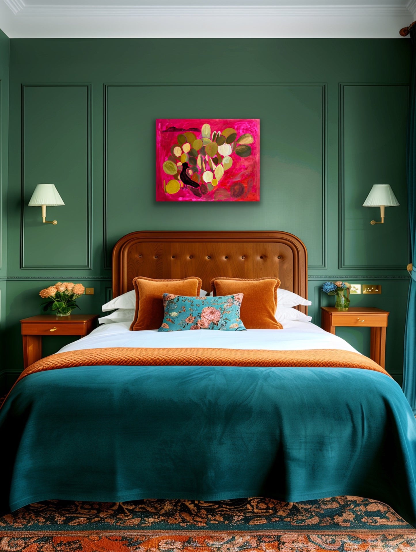 Wildfire Bloom || 24 x 30