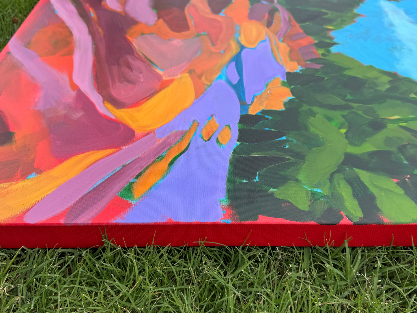 Spring Creek view 3 || 24 x 30