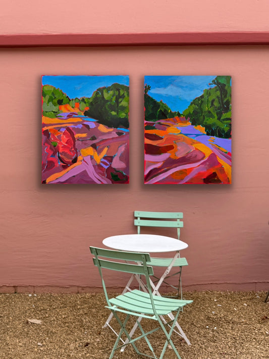 Spring Creek view 4 || 24 x 30