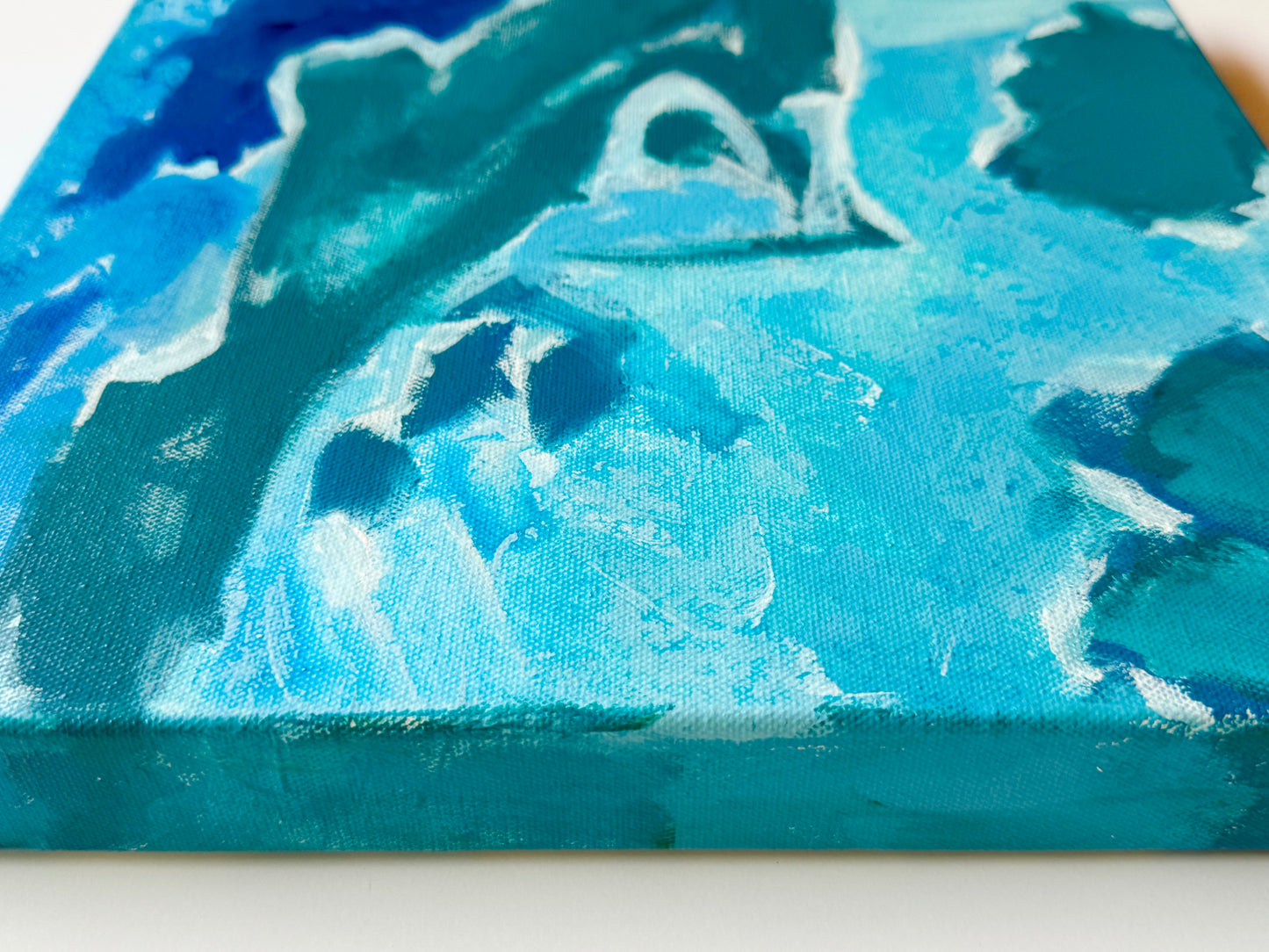 Ocean Aerial 1 || 12 x 12 Abstract