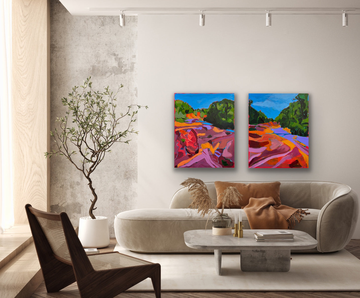 Spring Creek view 3 || 24 x 30