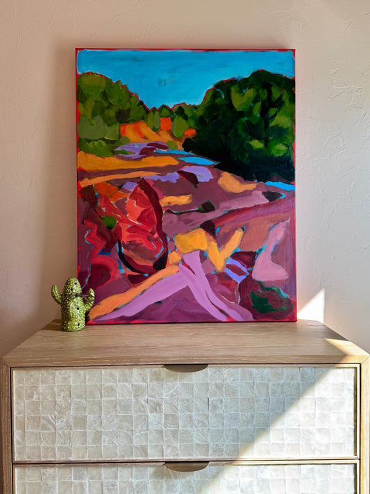 Spring Creek view 4 || 24 x 30