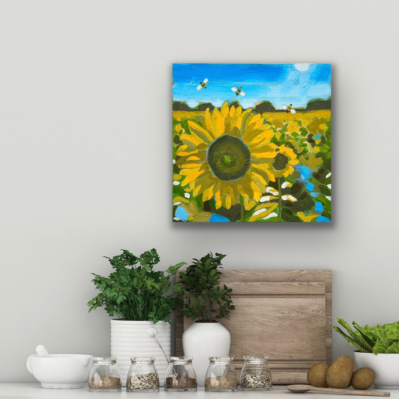 Autumn Adventure Giclee Print || 8 x 8