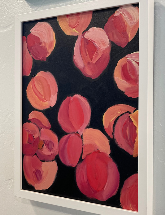 Peachy Pink One || 12 x 16