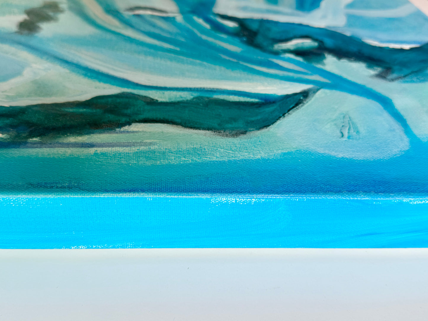 Ocean Aerial 3 || 14 x 14 Abstract