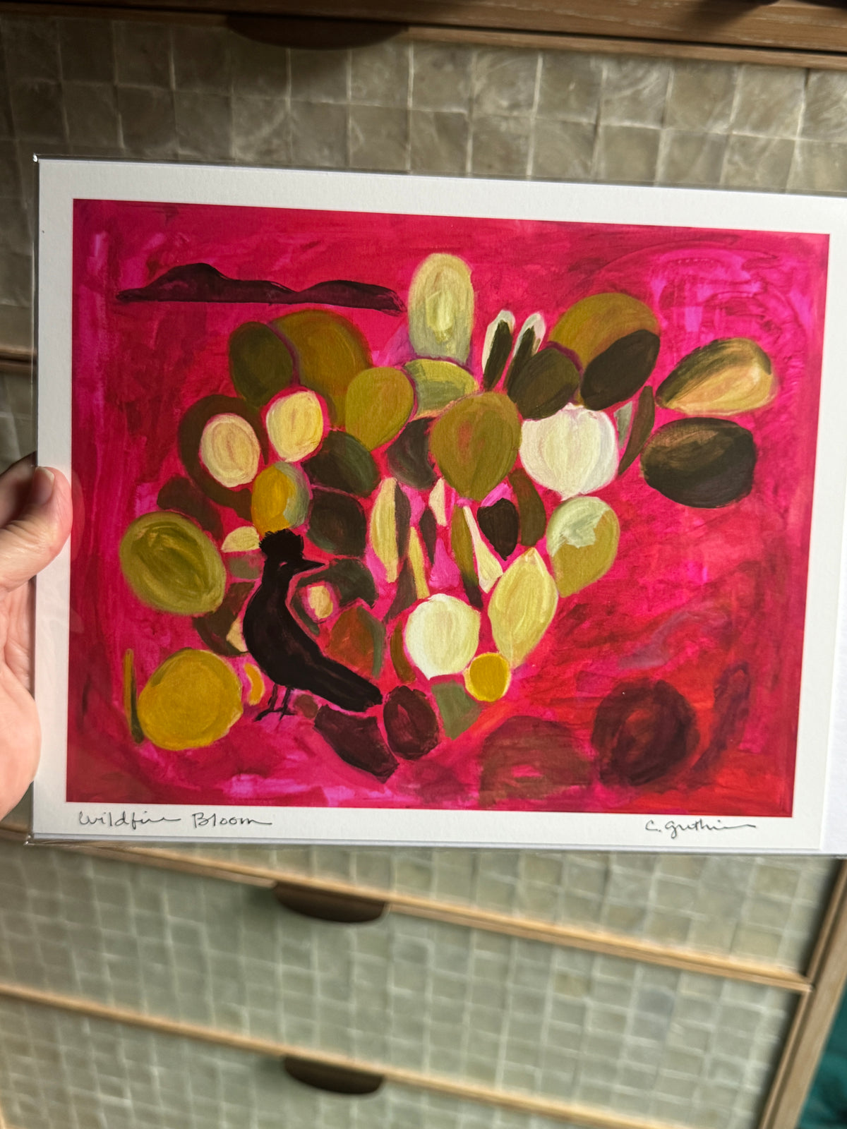 Wildfire Bloom Giclee Print || 8 x 10