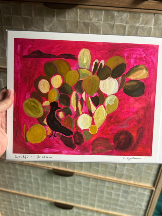 Wildfire Bloom Giclee Print || 8 x 10