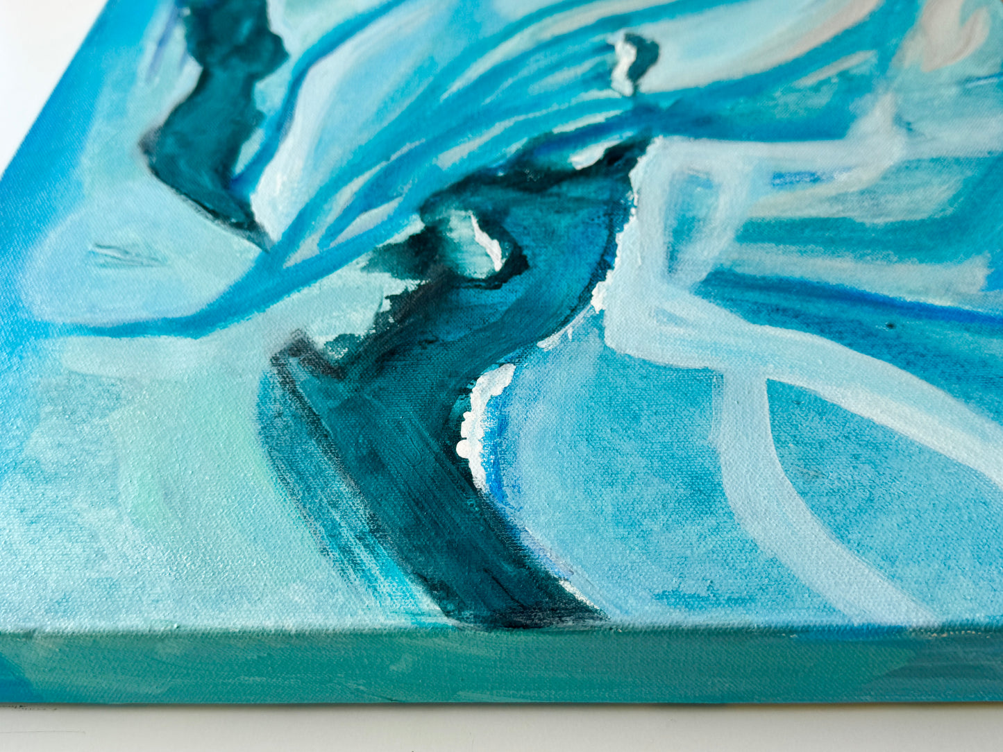 Ocean Aerial 3 || 14 x 14 Abstract