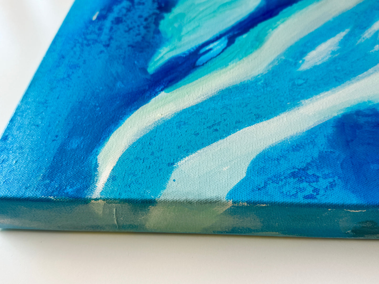 Ocean Aerial 2 || 12 x 12 Abstract