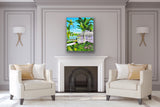 Psalm 92:12-15 Palms || 24 x 30