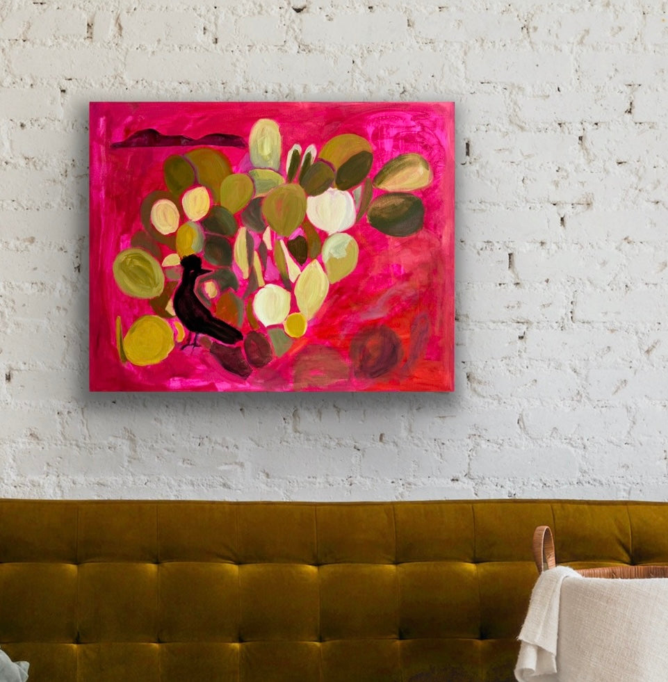 Wildfire Bloom || 24 x 30