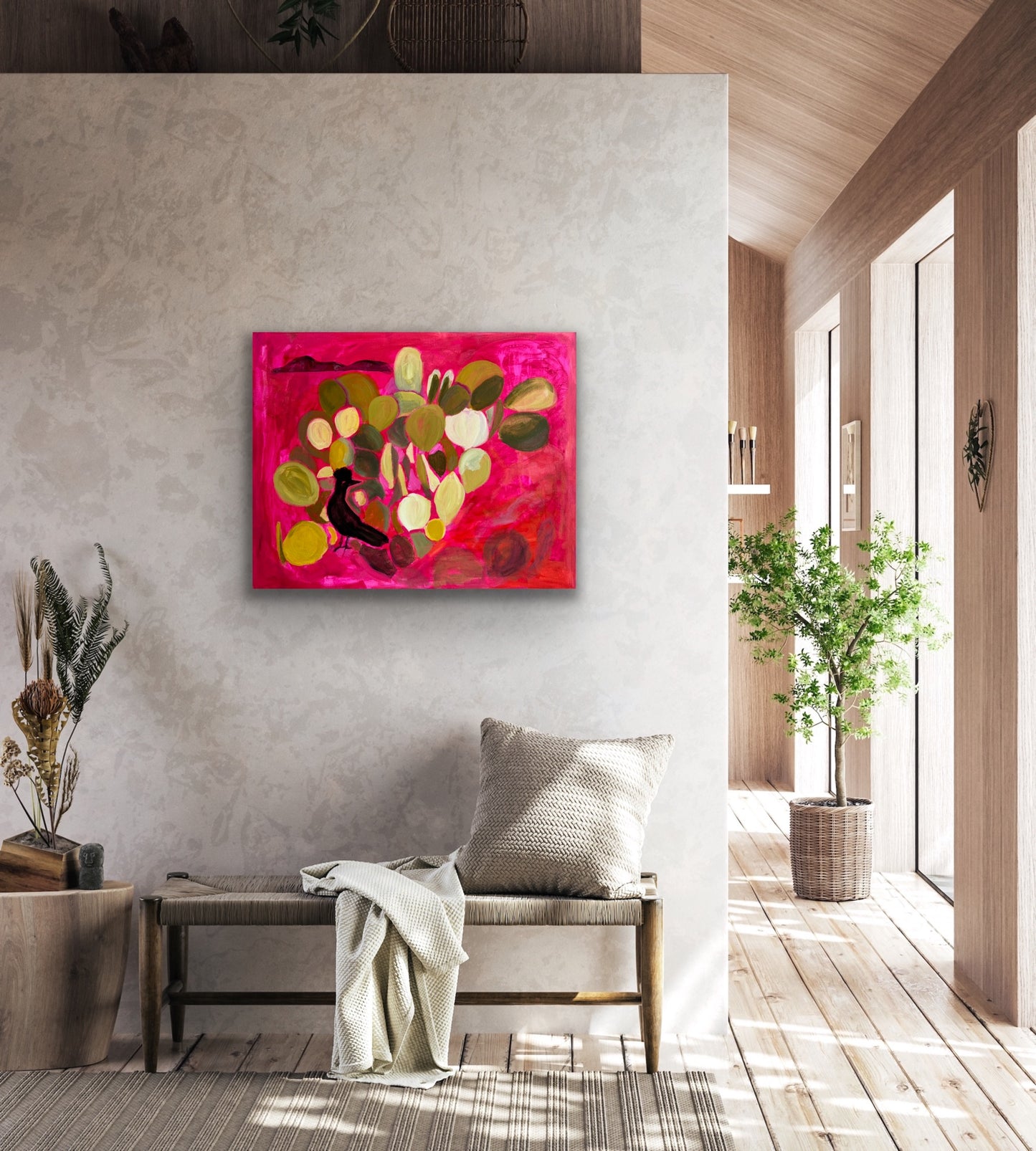 Wildfire Bloom || 24 x 30