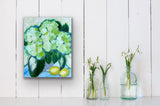 When Life Gives You Lemons || 16 x 20 Limelight Hydrangea Floral