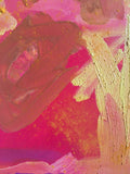 Blood Orange Bliss || 12 x 12 Abstract
