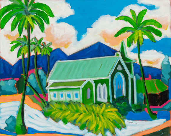 Kauai Chapel Landscape || 24 x 30